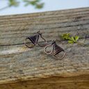 drops - kolczyki z miedzi