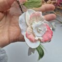 Kolczyki leciutkie boho rękodzieło polecam