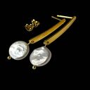 Ponadczasowe kolczyki z perłami c1329