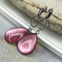 Kolczyki łezki w odcieniu perłowego różu Aysen e5/47