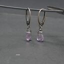 Ametyst - kolczyki 015