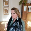 Kolczyki ślubne leciutkie w boho stylu - ręcznie robione przez Rudę Klarę
