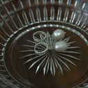 białe kolczyki srebro srebrne z perłami i