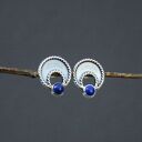 Sztyfty księżyce z lapisem lazuli