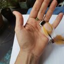 Kolczyki pióra handmade - gdy standardy boleśnie pikują (boho od Ruda Klara)