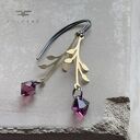 Kolczyki Urban Rose - Purple