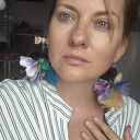 Klipsy pióra i kwiaty - duże boho Frida