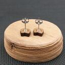 Kolczyki drewniane KOKOSY