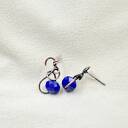 W chabrowym kolorze - kolczyki