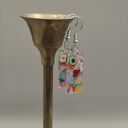 Kolczyki z żywicy Owocowy Mix - kolorowe, lekkie, handmade, letnie wiszące kolczyki