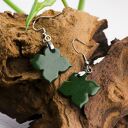 Porcelanowe wiszące kolczyki