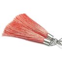 BOHO -red grappa /09-02-2018/ - kolczyki