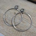 Masywne, duże koła - kolczyki 538