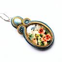 Dwa Ptaki kolczyki sutasz