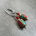 walce w stylu etno srebro 925