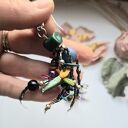 Kolczyki: facet z ego przerostem kamufluje kompleksy farbowanym zarostem, lekkie zwariowane kolczyk