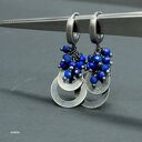 Lapis lazuli - kolczyki 06