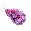 Pink Snail kolczyki sutasz