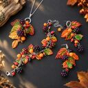 Unikatowe kolczyki handmade dla kobiet