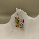 Kolczyki z żywicy Owocowy Mix - kolorowe, lekkie letnie wiszące