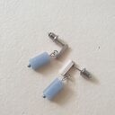 Kolczyki PATYCZKI walce angelit