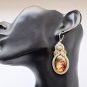 Autumn Morning kolczyki sutaszowe