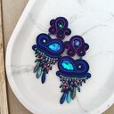 Kolczyki Glam Boho - ekstrawagancki, kolorowy projekt