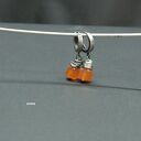 karneol-sześciany - kolczyki 02