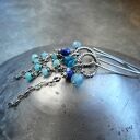 niebieskości srebro 925