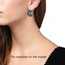 kolczyki wiszące ZŁOTA RYBKA SPEŁNIA ŻYCZENIA