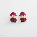 South Park - Stan - lekkie i wygodne kolczyki wkręty