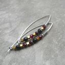 czarny spinel z granatem