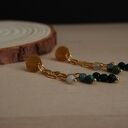 Kolczyki stal chirurgiczna - agat