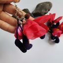 Kolczyki kwiatowe etno boho folk - lekkie i kolorowe