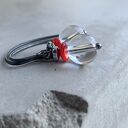 Kolczyki Crystal & Red Accent