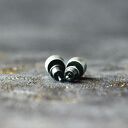 Srebrne wkrętki z karborundem - wersja mniejsza (6 mm)