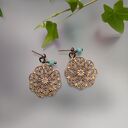 Kolczyki Koła Filigran Mandala