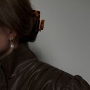 kolczyki srebrne z perłami i