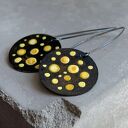 Kolczyki Dots - Sunflower Yellow