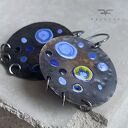 Kolczyki Dots - Gwiaździsta Noc (in the Colors of a Starry Night)