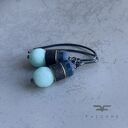 Kolczyki Mint & Denim Blue