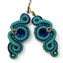 Kolczyki sutasz Nane Sutasz rękodzieło