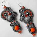 Nirvana - kolczyki soutache