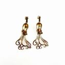 Kolczyki - Ośmiornica brązowa