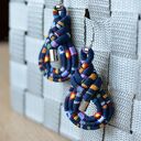 Kolczyki boho gipsy plait