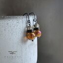 Kolczyki Miód i Wrzos