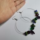 Kolczyki koła - lekkie owoce w stylu boho i folk