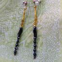 Kolczyki Minimalizm Koralikowe Nitki5