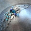 niebieskości srebro 925