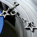 Kolczyki Gwiazdki Rockstar Dark z oksydowanego srebra 925